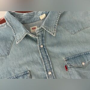 Levi's Lightwash Western Denim Shirt